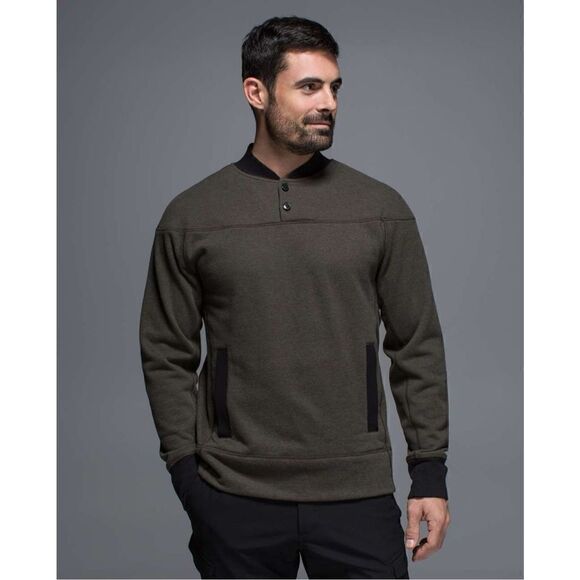 Womens Lululemon Revolve Henley - Picture 1 of 6